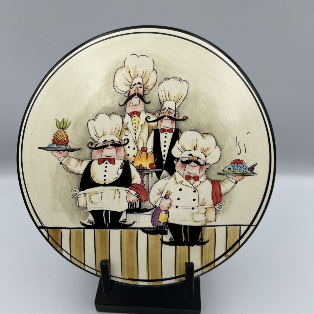HD Designs Chef Le Chef Trivet 8” - Hot Plate - EUC - Discontinued